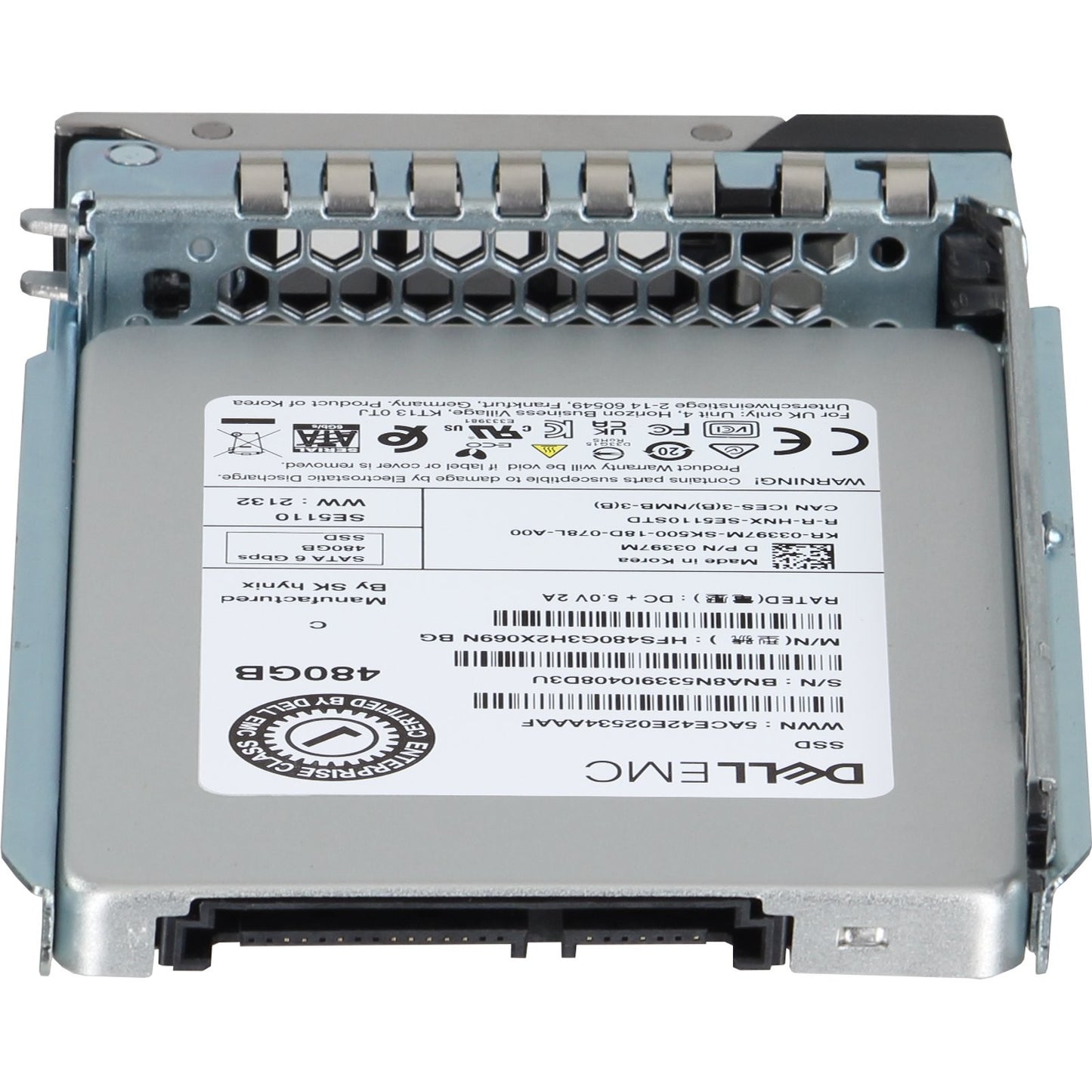 Dell 480GB 6Gbps SATA RI TLC 7mm 2.5 SSD SE5110 (3397M)