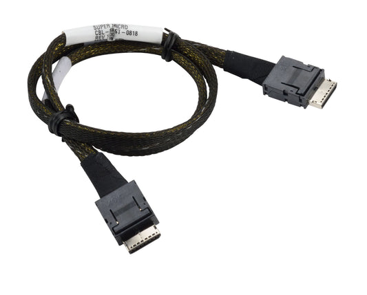 SuperMicro CBL-SAST-0818 OCuLink v.91,INT,PCIe NVMe SSD, 55CM,34AWG (NOT FOR HOME PC)