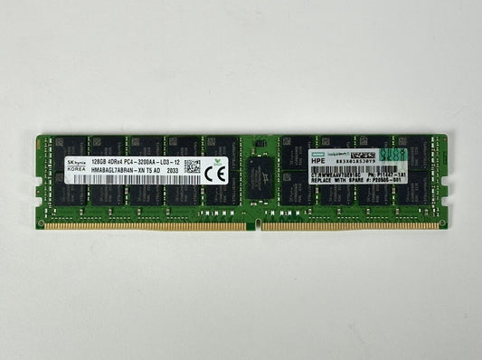 HPE P11447-1A1 1x 128GB 4DRx4 PC4-3200AA-L ECC LRDIMM DDR4 RAM Memory Hynix (NOT FOR HOME PC)