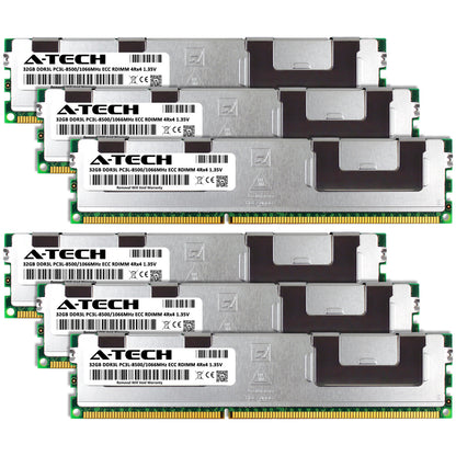A-Tech 192GB 6x 32GB 4Rx4 PC3-8500R DDR3 1.35V ECC RDIMM REG Server Memory RAM (NOT FOR HOME PC)