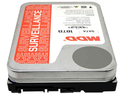 MDD 18TB 7200RPM 256MB Cache SATA 6.0Gb/s 3.5" Internal Surveillance Hard Drive