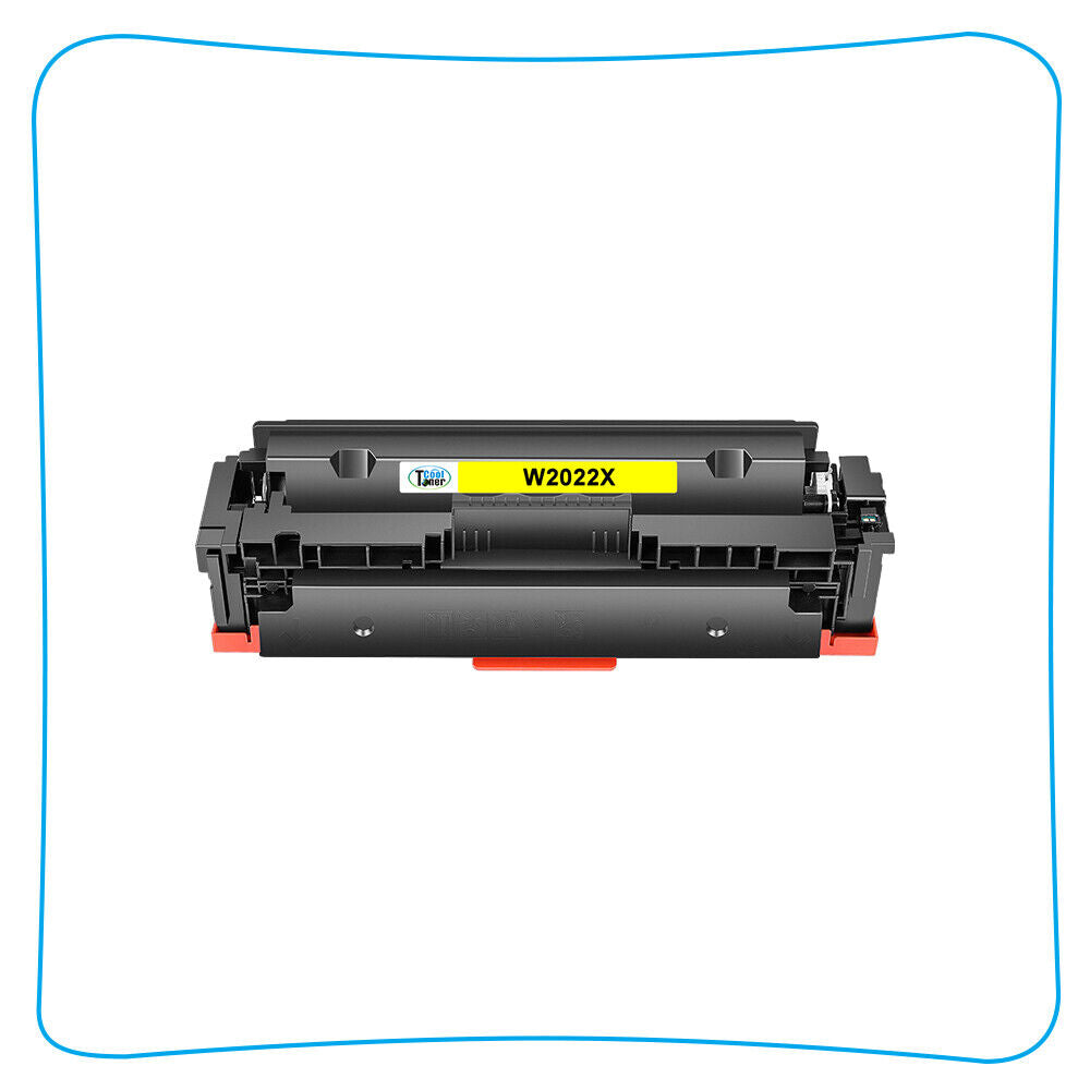 Yellow Toner With Chip Compatible with HP 414X W2020X MFP M479fdn M454dw M454dn