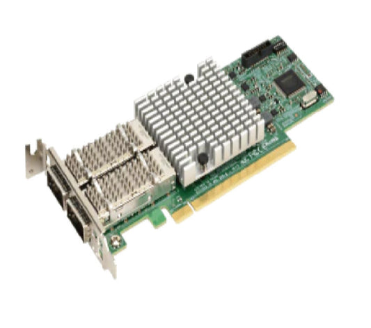 Supermicro AOC-S100G-M2C Std LP 2-port 100G QSFP28,Mellanox ConnectX-4