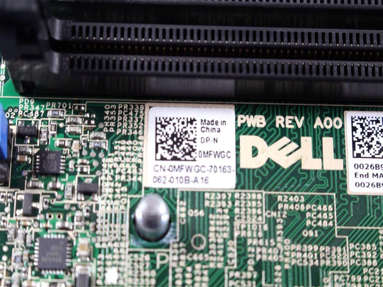 OEM Dell PowerEdge M610 Intel 5520 Dual LGA1366 Socket Server Motherboard MFWGC