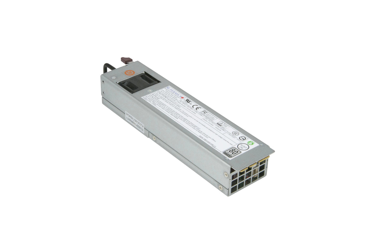 SuperMicro PWS-606P-1R 600W Redundant Short Depth Power Supply