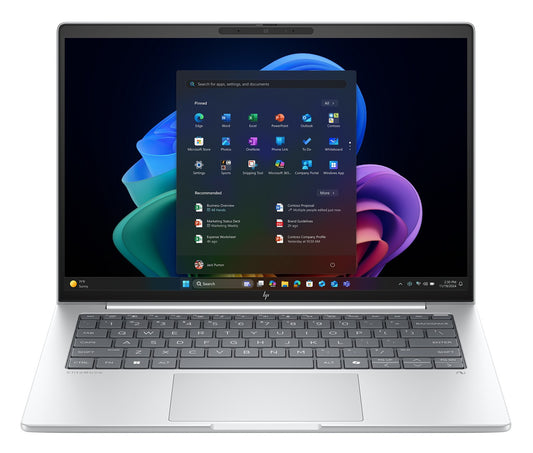 HP EliteBook Laptop Computer 14" WUXGA Touch Screen AMD Ryzen AI 7 32 GB
