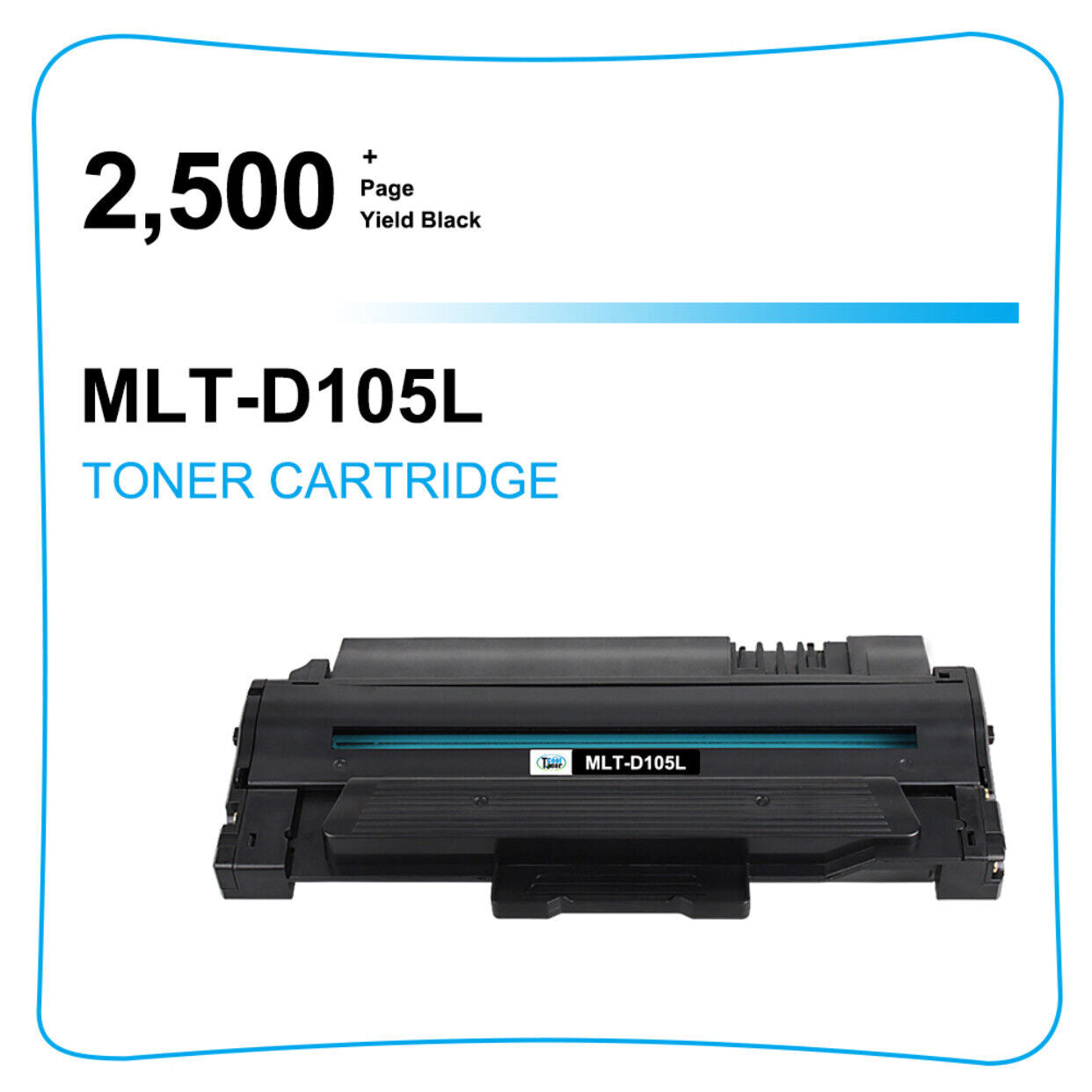 6x MLT-D105L Toner Set For Samsung 105L ML-1910 ML-1915 ML-2525 ML-2545 ML-2580n