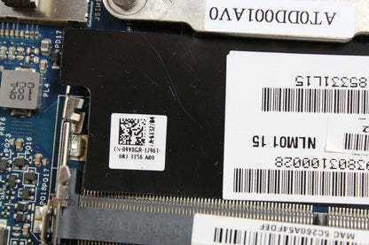 Dell Inspiron M101z 1120 AMD Athlon X2 K325 2 Slots Motherboard 9V0GR 09V0GR