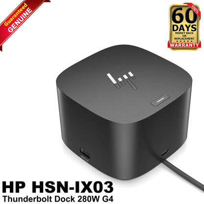 HP ZBook EliteBook Thunderbolt Dock 280W G4 USB-C G4 Docking Station HSN-IX03