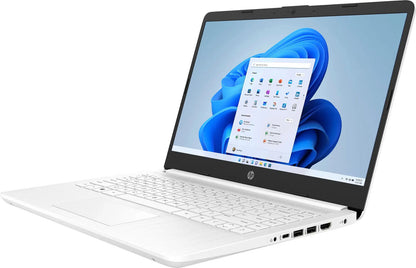 New HP Laptop 14" HD Intel 4-Core N4120 4GB 192GB Webcam Office USB HUB Win 11