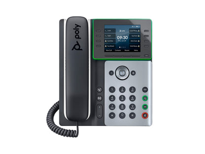 Poly Edge E350 IP Phone and PoE-enabled