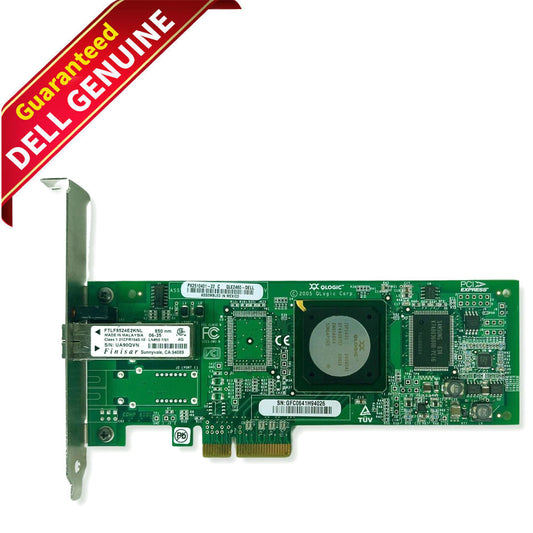 Genuine Dell QLogic QLE2460 4Gb Fiber Channel HBA PCI-E Card - PX2510401 KD414