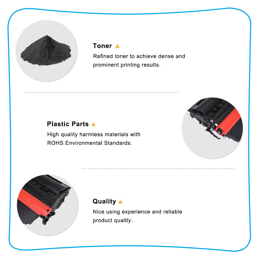 [With Chip]1x Toner Cartridge CF289X 89X Compatible for HP MFP M528dn M528f M507