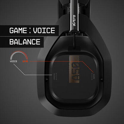 ASTRO A50 Wireless Gaming Headset (4th Gen) w/ Base Station Xbox/PC - Black Gold