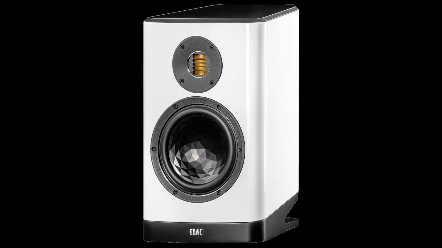 ELAC VBS404.2-GW Bookshelf Speaker in Gloss White (Pair)