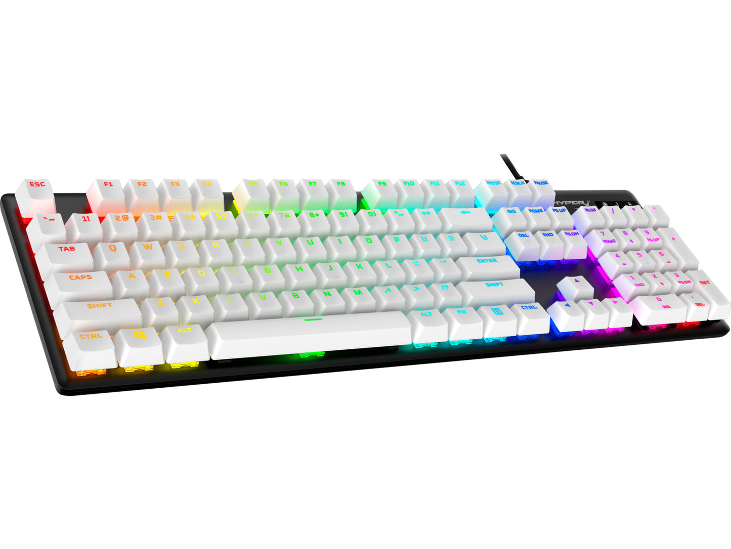 HyperX Full key Set Keycaps - PBT (White)