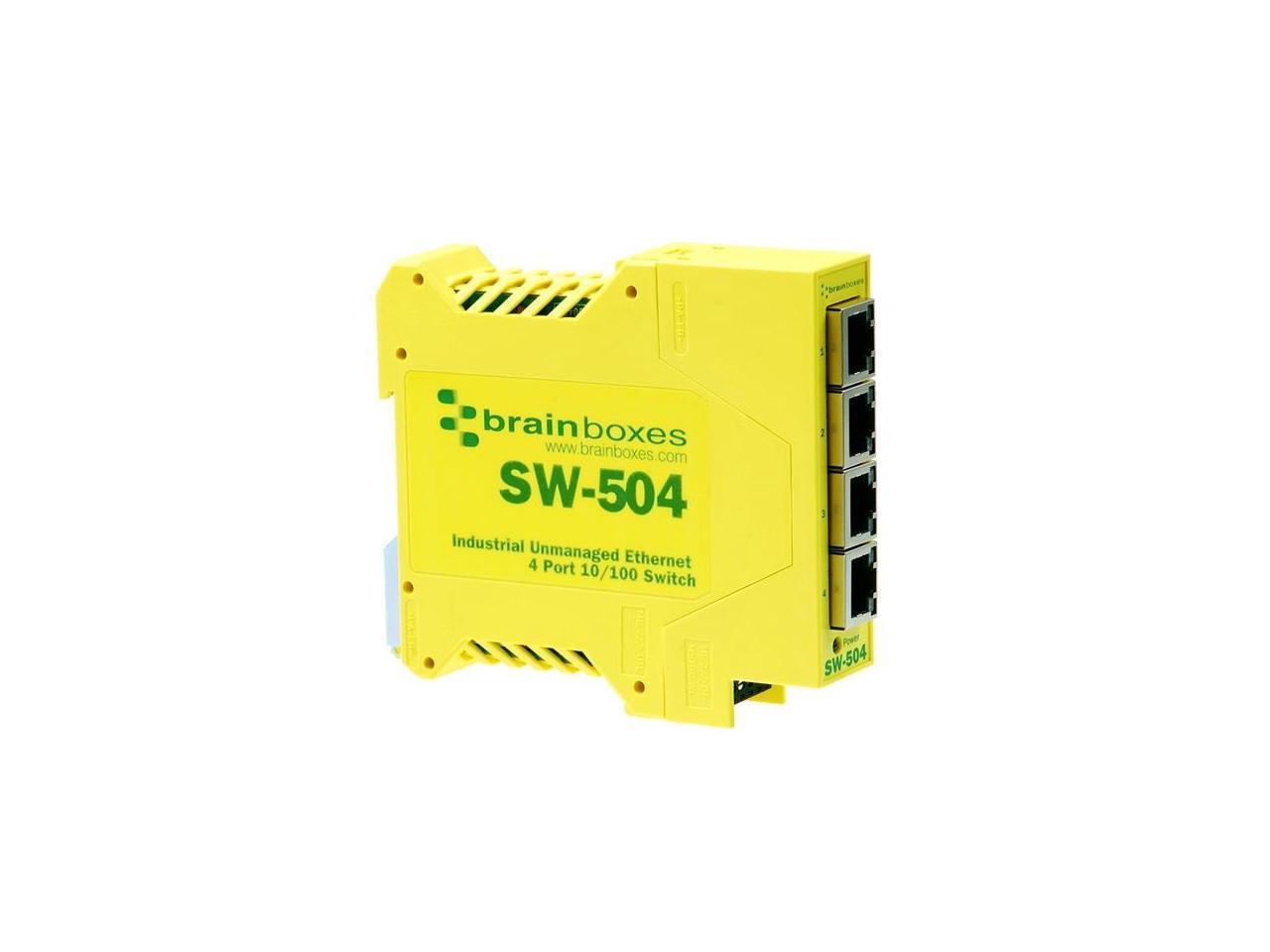 Brainboxes SW-504 EBA Brain|SW-504 R Network Commercial