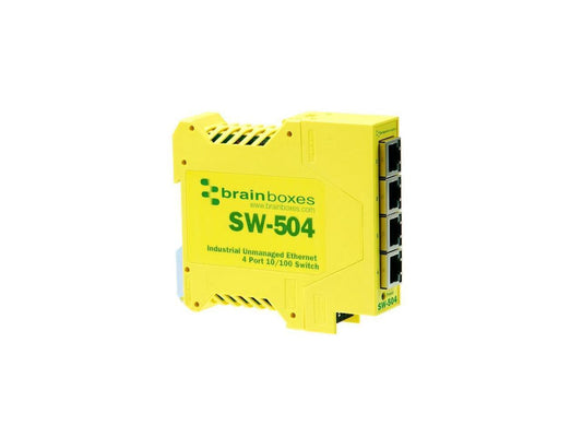 Brainboxes SW-504 EBA Brain|SW-504 R Network Commercial