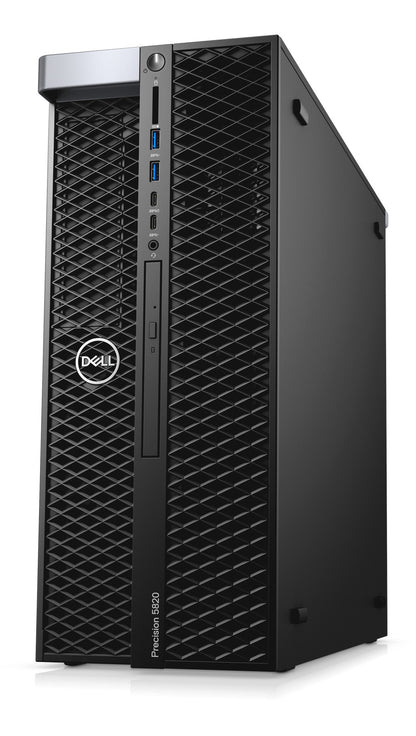 Dell Precision 5820 Tower Workstation Xeon W-2133 32GB 1TB Quadro P1000 DVD-RW
