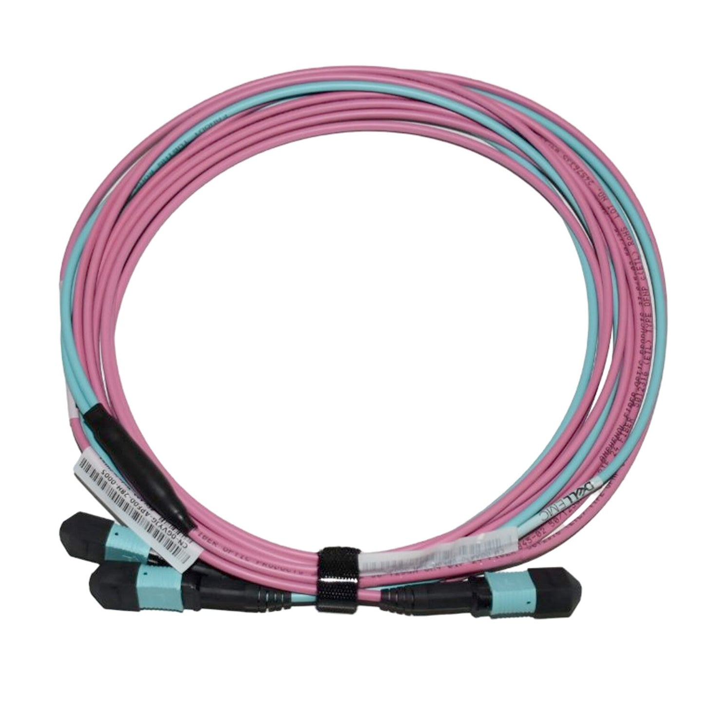 Dell 5M MPO12 OM4 Fiber Optic Cable - High-Speed Data Center 40/100Gbps GVYJG