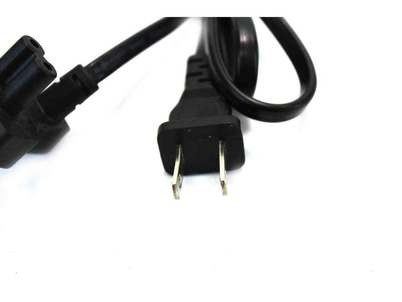 Lot Of 10 Dell Hammer Head 2-Prong Right Angle AC Power Cord MF235 PA-12 / PA-10