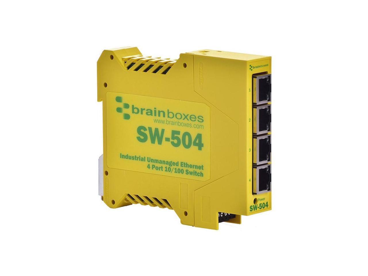 Brainboxes SW-504 EBA Brain|SW-504 R Network Commercial