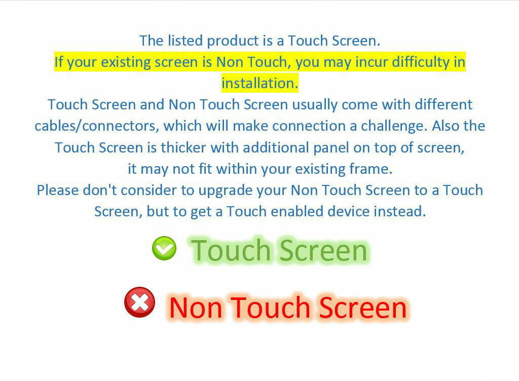 HP 15-dy2702dx 15-DY2703DX HD 15.6" Touch LCD Screen Replacement 15-dy4013dx New