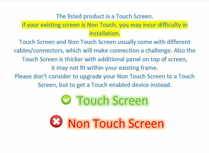 HP 15-dy2702dx 15-DY2703DX HD 15.6" Touch LCD Screen Replacement 15-dy4013dx New