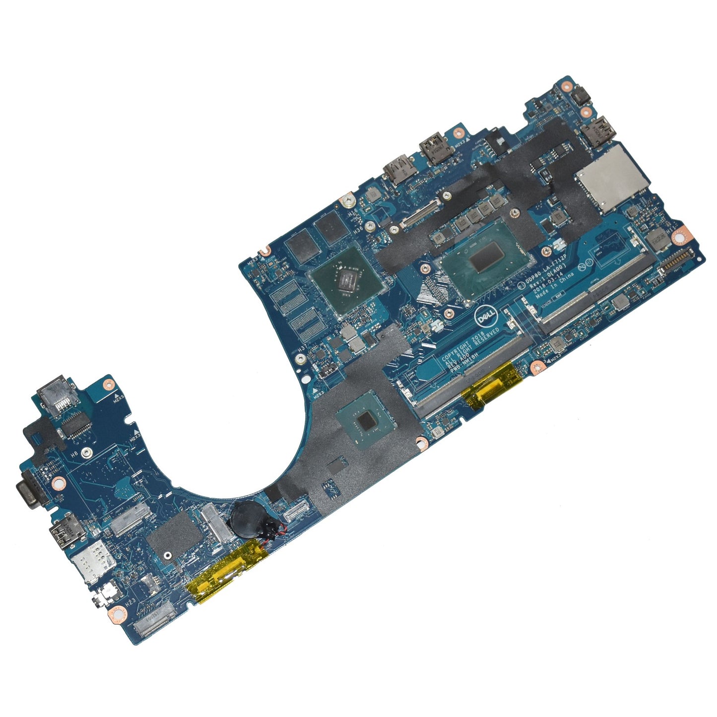 Dell Latitude 5591 Motherboard i7-8850U Hex-Core Nvidia MX130 LA-F712P 7TTKR