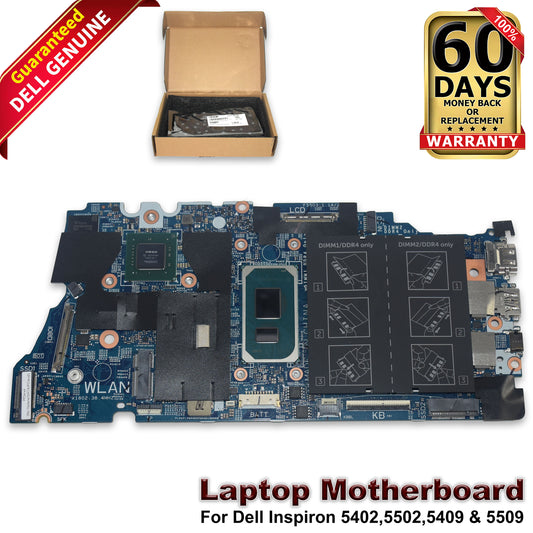 Dell Vostro 5502 5402 Motherboard i7-1165G7 NVIDIA MX350 DDR4 19861-1 7FWVK