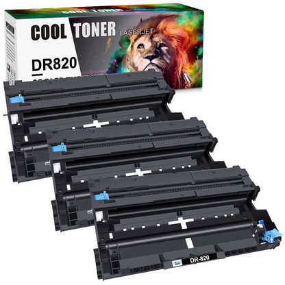 3 PACK - DR820 Drum Unit for Brother DR-820 MFC-L5850DW MFC-L5900DW HL-L6250DW