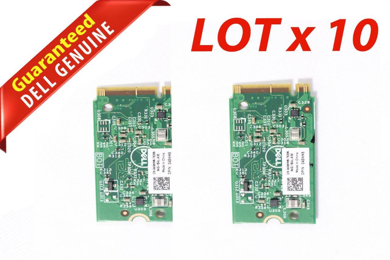 Lot 10Dell OEM Inspiron 11(3157)32GB eMMC Storage Drive Module Card 045WM6