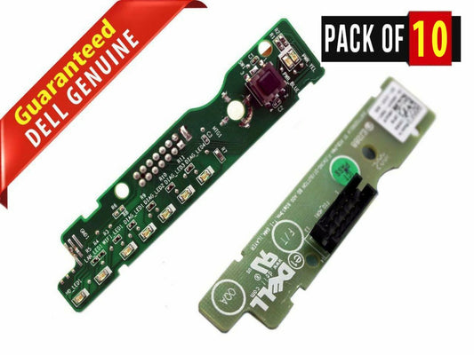 Lot 10 Dell OptiPlex 960 Power Board LED Button Control Panel M037F 316775200114
