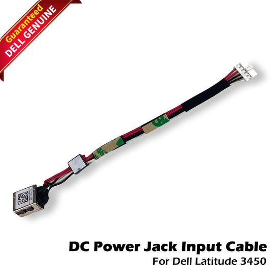 Lot x 5 Dell OEM Latitude 3450 DC Power Input Jack with Cable RP8D4 0RP8D4