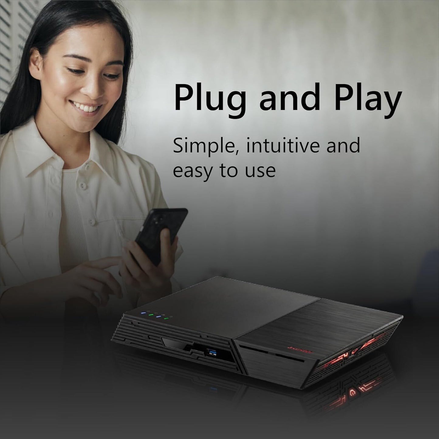 Asustor Flashstor 12 Pro Gen 2 12 Bay NAS Quad-Core 2.3GHz CPU FS6812X