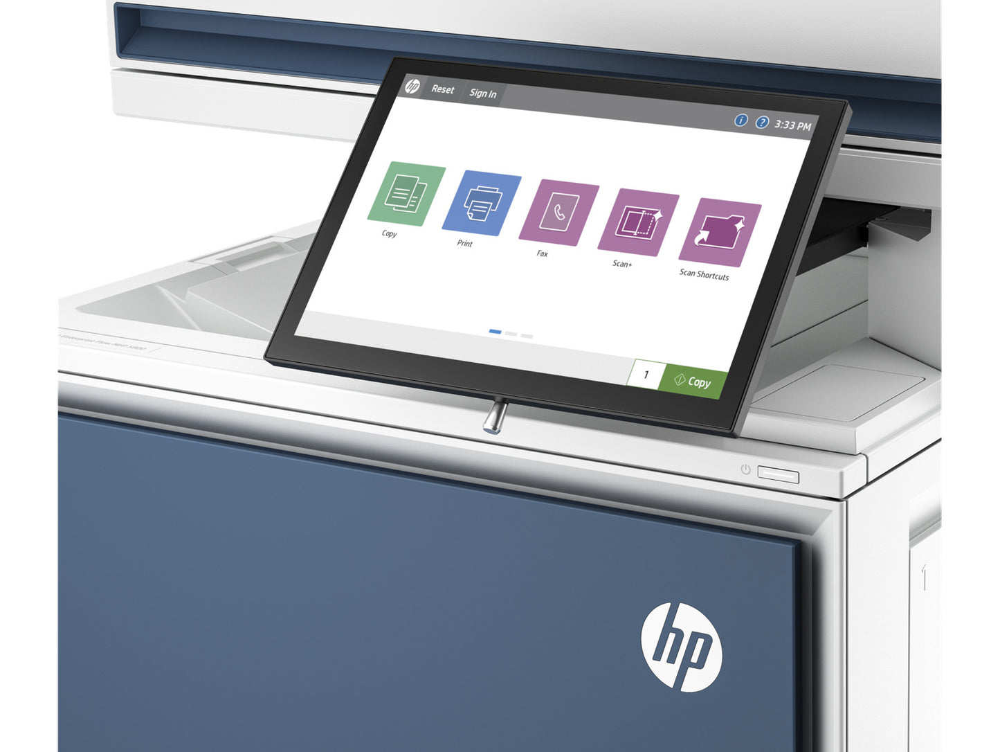 HP Color LaserJet Enterprise Flow MFP 5800zf Laser Printer, Color Mobile Print,