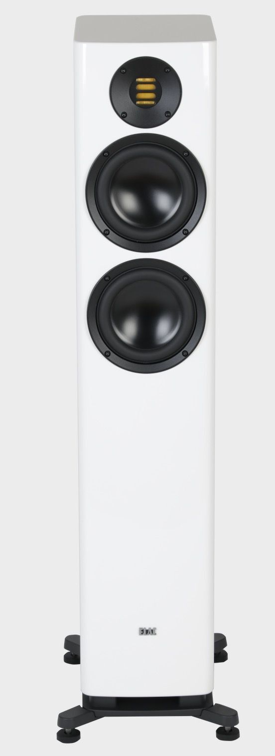 Elac Solano FS 287 Floorstanding Speaker Gloss White (Each)