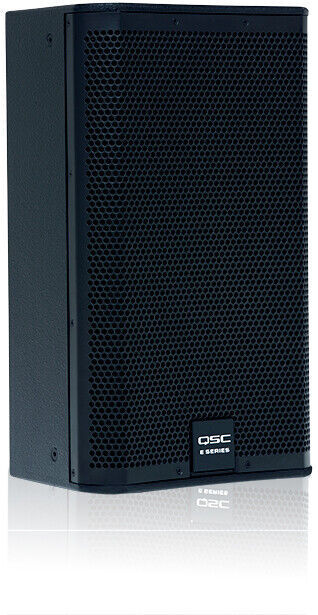 QSC E110-BK-TD Compact 10" Two-Way Passive Loudspeaker ? Black