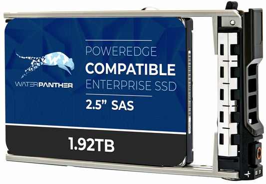 WaterPanther 1.92TB SAS 12Gb/s 2.5" Enterprise SSD G11 G12 G13 Health 90% - 100% (NOT FOR HOME PC)