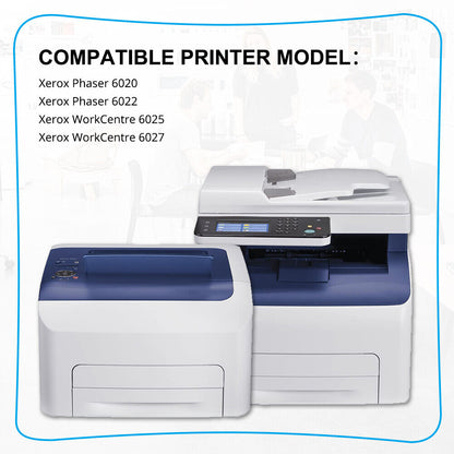 6 PK 106R02759 Toner Compatible With Xerox Phaser 6022 6020 WorkCentre 6027 6025