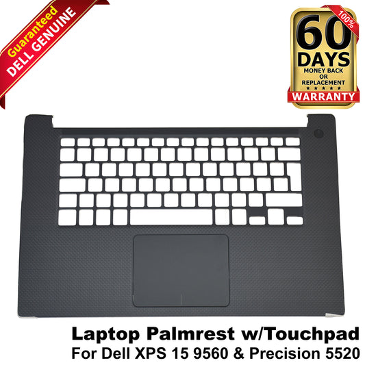 Dell XPS 15 9560 Precision 5520 Palmrest Assembly with Touchpad EMEA 91Y20 KKD96