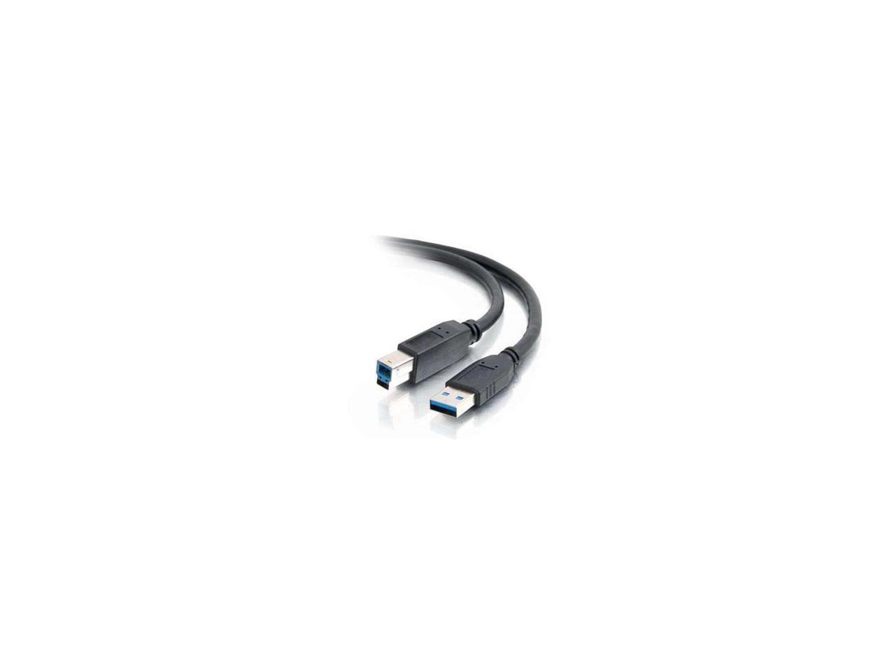 C2G 54174 2M USB 3.0 A MALE TO B MALE CABLE (6.5FT)