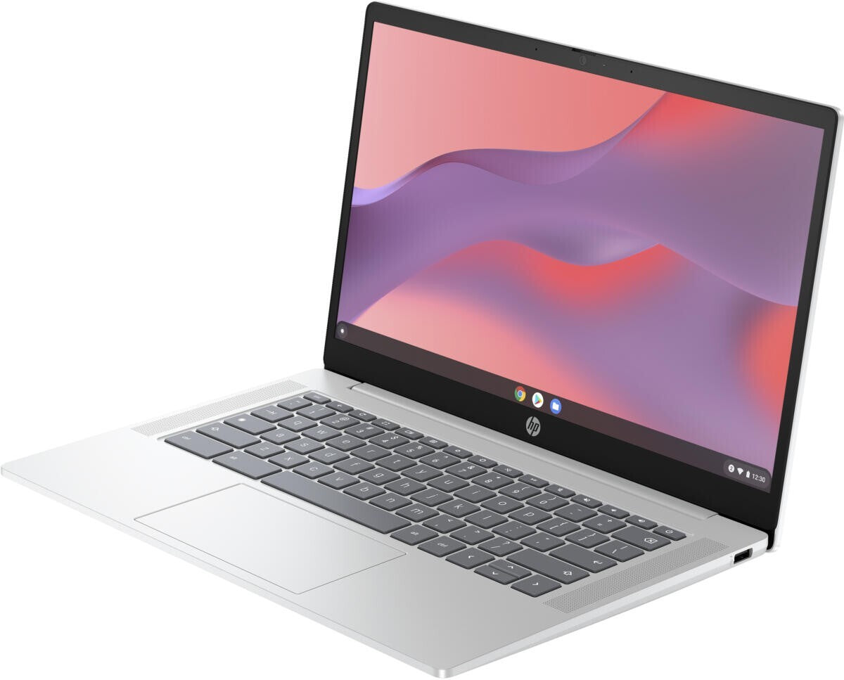 New HP Chromebook 14" HD Pentium Quad-Core N200 4GB 128GB UFS Webcam Chrome OS