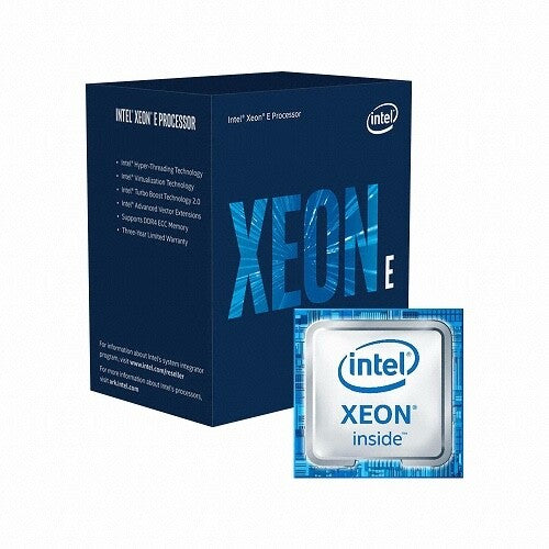 NEW!! INTEL XEON E PROCESSOR E-2224 3.4GHz 8MB CACHE LGA1151 SRFAV BX80684E2224
