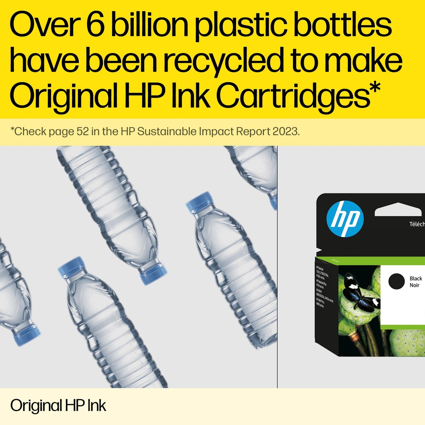 HP 952 Yellow Original Ink Cartridge, ~630 pages, L0S55AN#140