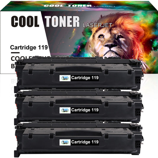 3x Black CRG 119 Toner Compatible for Canon MF5850dn MF5880dn MF5950dw LBP6300DN