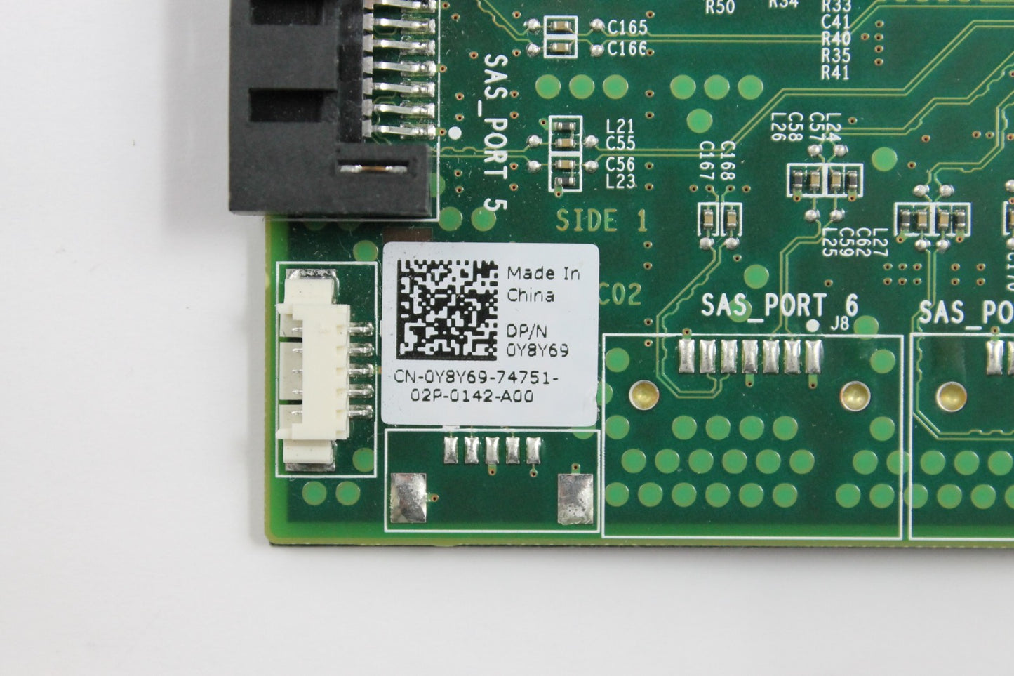 OEM Genuine Sas Controller Card Board Dell Poweredge 6 Port C6100/C6105 Y8Y69