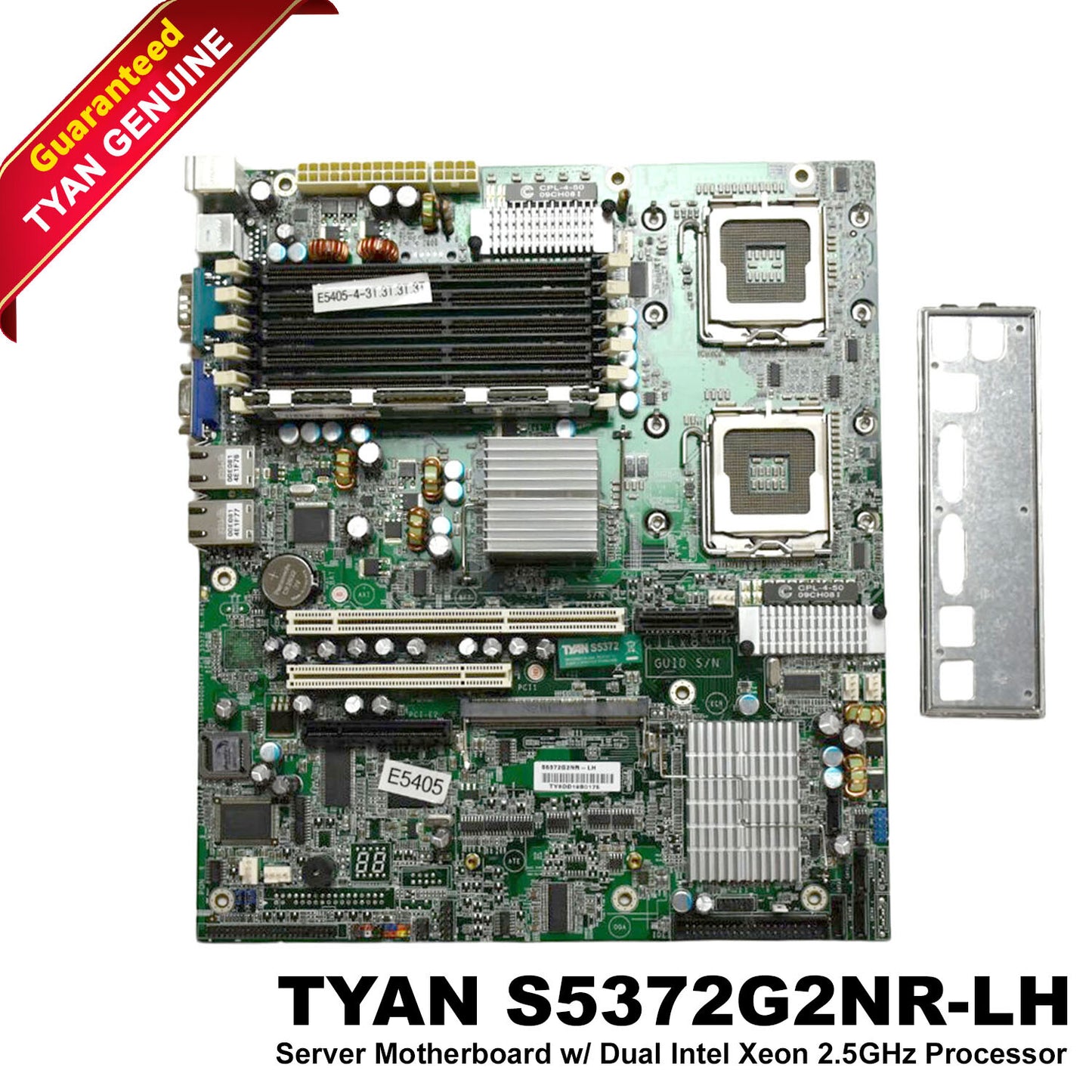 TYAN Tempest i5000VS S5372-LH Xeon 2.5GHz Server Motherboard S537262NR-LH
