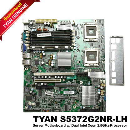 TYAN Tempest i5000VS S5372-LH Xeon 2.5GHz Server Motherboard S537262NR-LH