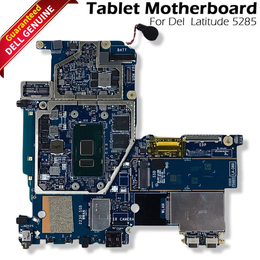 Genuine Dell Latitude 5285 2-In-1 Tablet Motherboard i3-7100U 2.4GHZ 4GB D4VVK